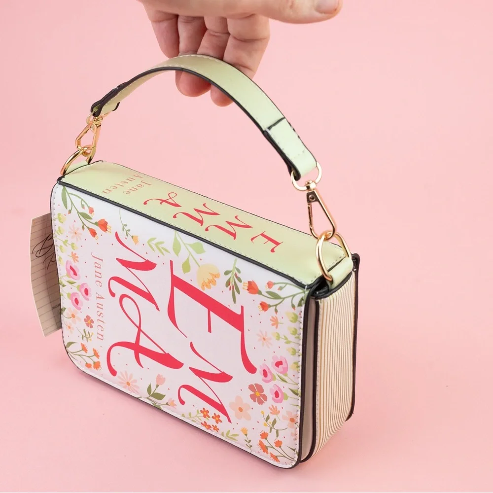 Book Purse - Emma ⭐️NWT⭐️ includes Custom Box - Picture 8 of 9